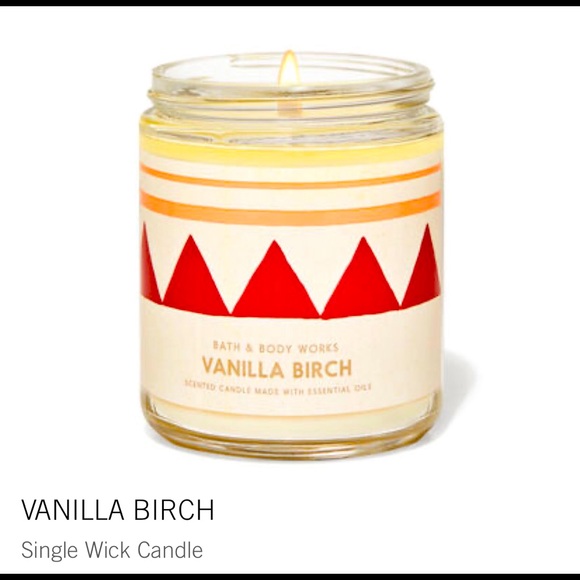 Bath & Body Works Vanilla Birch Candle - Picture 1 of 11